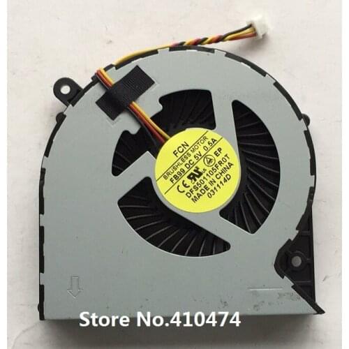 SSEA New Laptop CPU Cooling Cooler Fan for Toshiba satellite C850 C855 C875 C870 L850 L870 DFS501105FR0T
