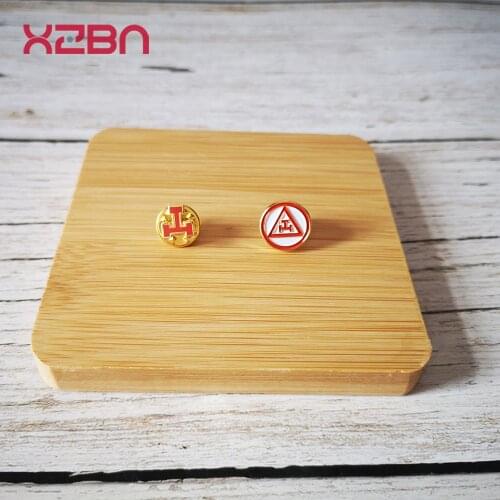 Masonic Lapel Pins Badge Mason Freemason B44 triangle