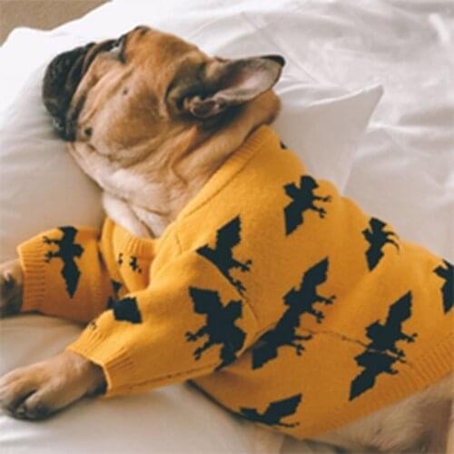 Fashion Dog Clothes Warm Pets Dogs Clothing for Medium Large Dogs Costume Halloween Dog Clothes French Bulldog Pet Sweater Pug