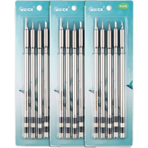 TSS02 Solder Tips for QUICK TS1200A Lead-free Soldering Station TSS02-SK TSS02-K TSS02-3C TSS02-I TSS02-J TSS02-1C TSS02-2C