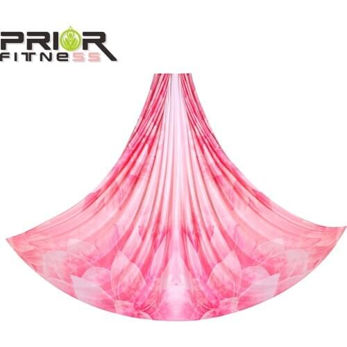 2021 New Design Anti-gravity 5 Meters/ 5.5 Yards Aerial Yoga Hammock Fabric Premium Aerial Silk Yoga Flying Swing