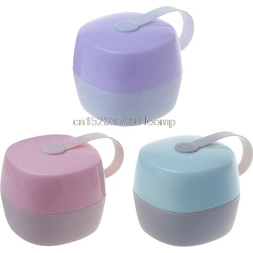 Portable Baby Infant Kids Pacifier Nipple Cradle Case Holder Travel Storage Box Drop shipping