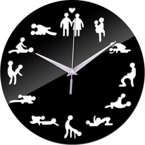 Real new acrylic mirror stickersclock watch home decoration clocks wall clock reloj de pared Quartz Living Room Modern 3d