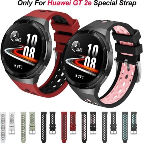 22mm Official Style Soft silicone Replacement Band for HUAWEI WATCH GT 2e GT2E Strap Correa Wristband Straps Watchband ремешок
