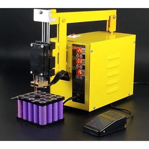 3KW 5KW High Power Spot Welders For 18650 Battery New Upgrade Automatic Pedal Welding JST-IIS Pulse Battery Spot Welding Machine