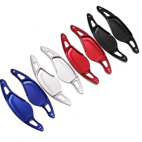 Aluminium Alloy Steering Wheel Extension Paddle Shift Trim for BMW 5 Series G30 7 G11 G12 X3 G01 X4 G02 M5 F90 2017 2018