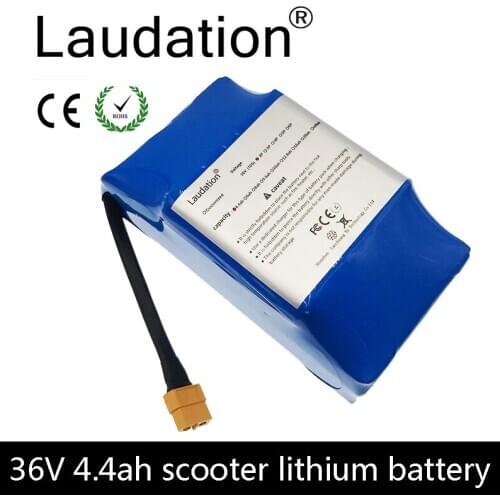 Laudation 36V 4.4ah lithium battery universal electric scooter balance battery self-balancing suitable 10S 2P for 6.5 "7"