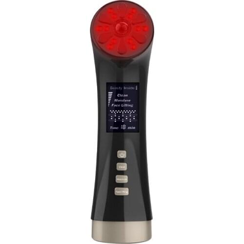 Soothing Facial Muscle household beauty instrument light lines anti wrinkle micro current EMS red light blue light micro