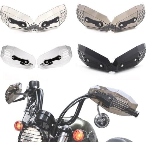 Handguard Hand shield Protector Windshield with extended bracket Fits For Harley Sporster 883 x48 1200 Motorcycle Accessories