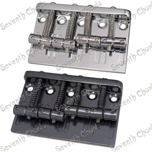 4 bass strings bridge black iron bass Electric guitar Bridge Guitar Parts Musical instruments accessories