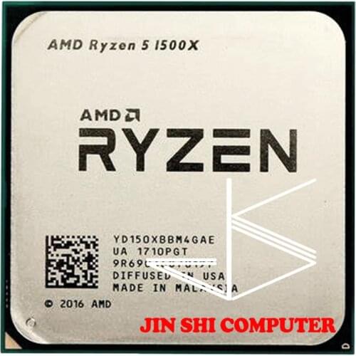 Free Shipping AMD Ryzen 5 1500X R5 1500X 3.5 GHz Quad-Core CPU Processor L3=16M 65W YD150XBBM4GAE Socket AM4