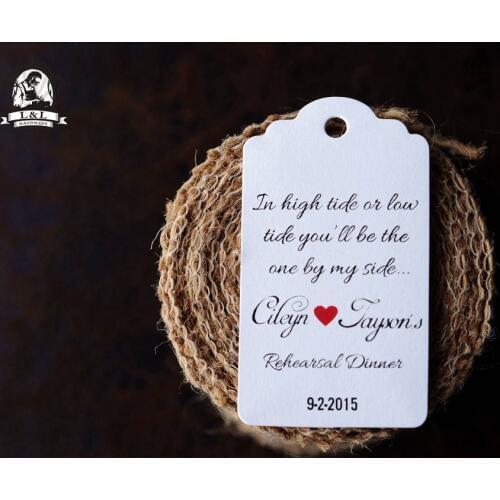 J2-200 pcs 3.5x6.2cm paper label Literature and art label invitation Label customization wedding favor tags thank you tags