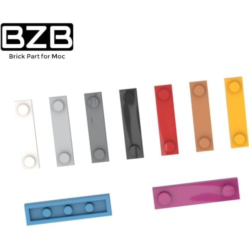 BZB MOC 92593 1x4 With 2 Granular Sheet High Tech Building Block Model Kids Toys DIY Technical Brick Parts Best Gifts