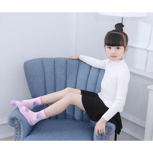 Wholesale 5Pairs/Lot Children Sock Breathable Cotton Kid Socks For Boys Girls Socks 1-11 Years Cartoon Baby Socks