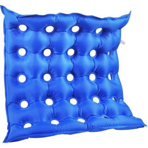 Travel Inflatable Square Seat Cushion Home Office Breathable Wheelchair Cushion Breathable Pregnant Women Postoperative Cushion