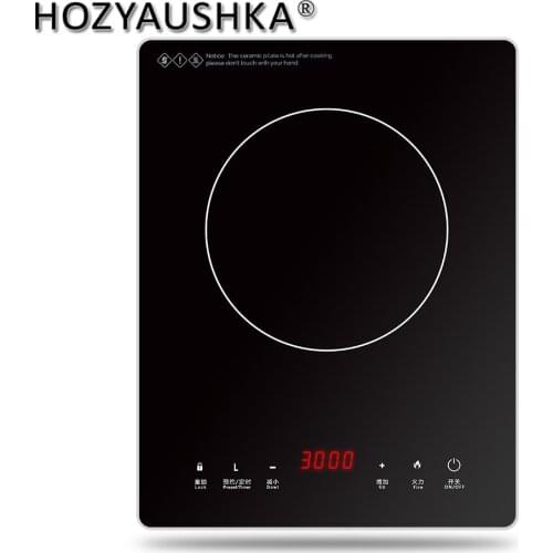 HOZYAUSHKA 3000W high-power desktop/embedded aluminum alloy edging induction cooker