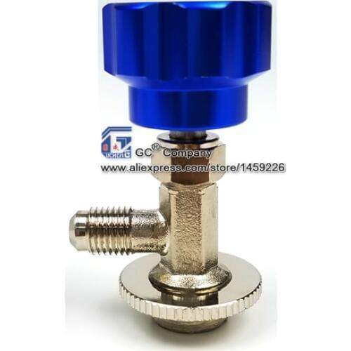 M12 1/4'' R12 R22 R600a Refrigerant Can Tap Dispensing Valve Gas Bottle Opener