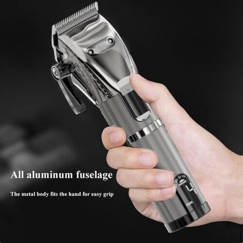 7000rpm hair clipper set with 10 guide comb hair beard trimmer 0mm clipper barber salon cutting machine top quality new arraval