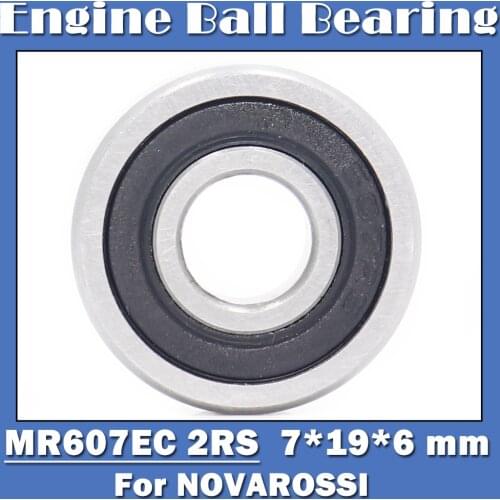 MR607EC 2RS 7*19*6mm Front Engine Ceramic Ball Bearing 1PC T9H Double Sealed ABEC-3 Bearings For NOVAROSSI .21 OFF-ROAD 607RS RC