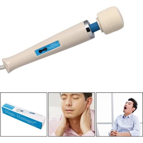 New Magic Wand 30 Speeds Head Neck Full Body Massager Motor Massage Vibrator