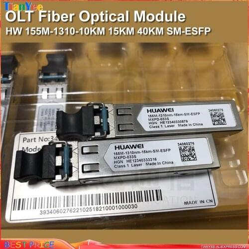 Brand new 100M 1Gbs LX SM1310 155M 1.25G 10KM 15KM Huawei optical module 100M SFP dual fiber SM module