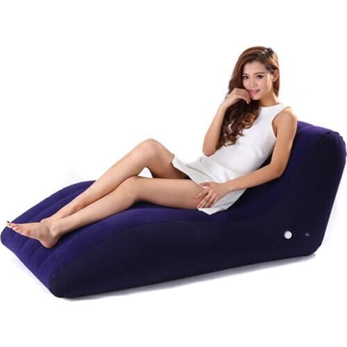 Sex toys S-Shape Inflatable Sofa Chair Furniture Adult Games Cushion Position Love Lounge Chair Sex Toys For Couples