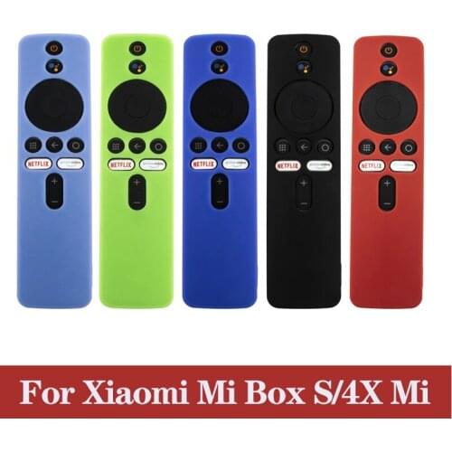 Stick Remote Cover Silicone Tv Box Controller Case Perfect Match Easy To Grip And Install Dropship For Xiaomi Mi Box S/4X Mi TV