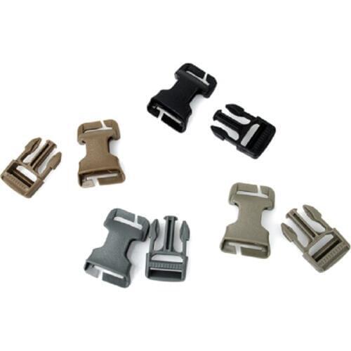 TMC XC-1B-01 X-CON Outdoor Tactical Vest Buckle 1 Inch DuPont POM Quick Buckle Webbing