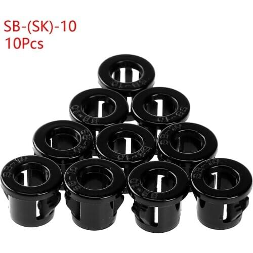 10Pcs Wire Grommet Gaskets Desk Wire Inlet Outlet Seal Ring Hole Plug Cover Cable Rack Holder Protector Desk Cable Gaskets