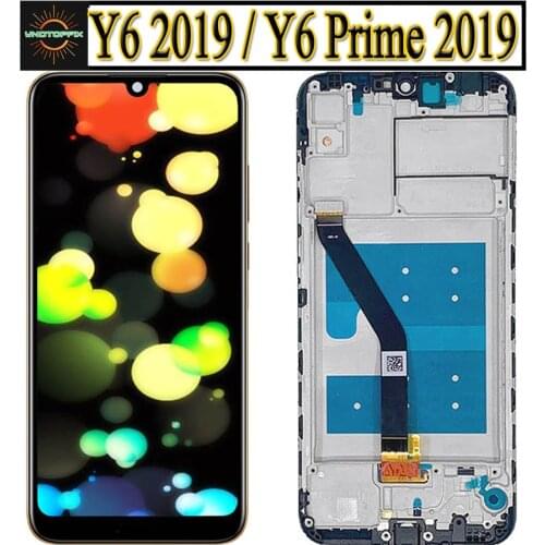 Original LCD for Huawei Y6 2019 LCD Display Touch Screen For Huawei Y6 Prime 2019 LCD MRD-LX1f LX1 LX2 LX3 L21 L22 Y6 Pro 2019
