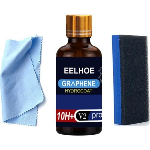 30/50ML Graphene Car Ceramic Coating 12H Liquid Glass Nano Super Hydrophobic Car Plating Anti-Scratch Car Polish Exterior Care