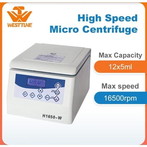 H1650-W Labpratory Tabletop High Speed Micro Centrifuge