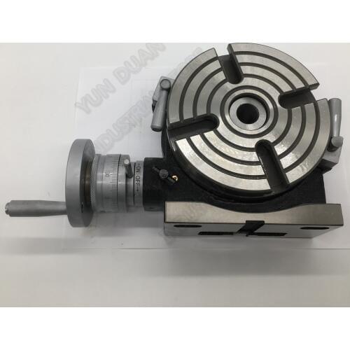 HV6 Rotary table cnc 150mm 6" Indexing Plate MT2 vertical and horizontal For CNC Milling Drilling Grinding Machine