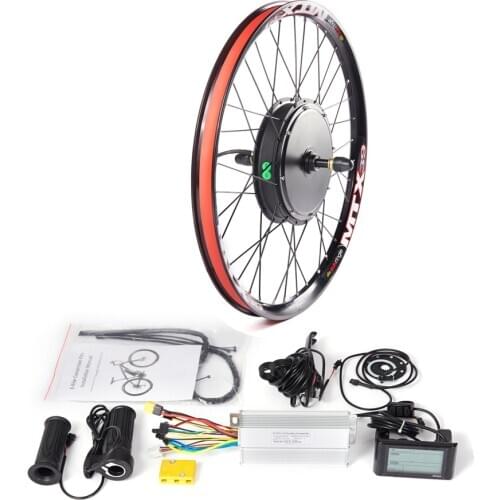 48V MTX Rim Ebike Conversion Kit 500W Hub Motor Wheel Drive 20-29'' 700C suitable Disc brake e bicycle electric bike kit