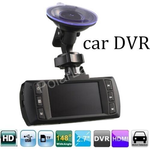 Multi-language Car DVR 2.7'' AT500 camera full HD Vehicle Video Recorder 148 Degree wide viewing angle Dashcam Camcorder