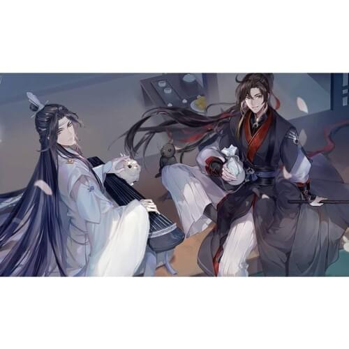 Mo Dao Zu Shi DIY Cross Stitch Embroidery 11CT Kits Craft Needlework Set Cotton Thread Printed Canvas Home Decoration On Sale