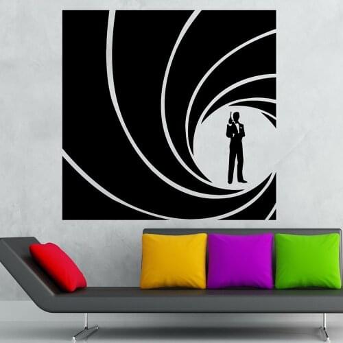 Agent Wall Sticker Vinyl Decal Home Decoration Accessories For Living Room Self-adhesive Film For Furniture Wallpapers C636