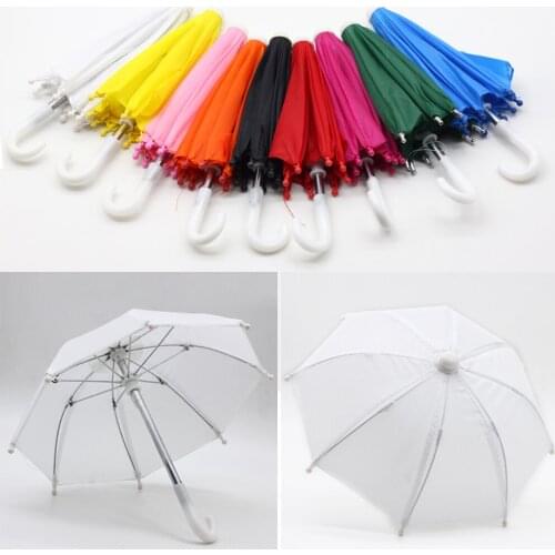 New Style BJD 1/3 1/4 Mini Umbrella Rain for18 Inch Baby Doll Life Journey Doll Accessories Toys