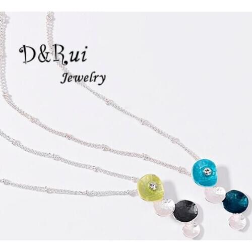 Charming Geometric Pendants & Necklaces for Women Lady Party Wedding Jewelrty Choker Necklace Collares Kids Girl Christmas Gifts