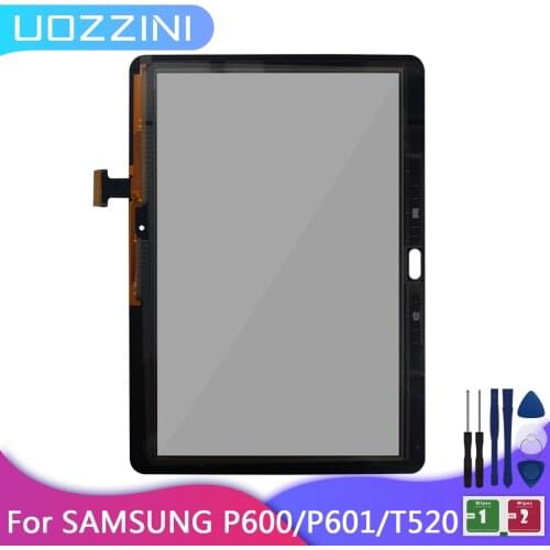 10.1"Touch Screen For Samsung Galaxy Note 10.1SM- P600 P601 P605 P607 SM-T520 T525TouchScreen Glass Panel Replacement +Tool