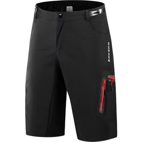 Summer Mountain Running Cycling Shorts Quick Dry Reflective Strip Elastic Waistband Breathable Cycling Shorts