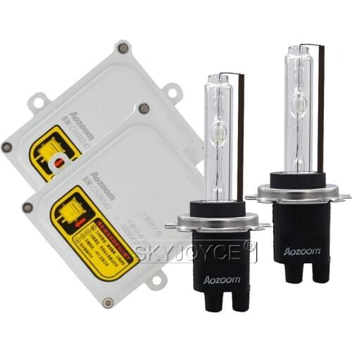 SKYJOYCE AC 55W Fast Bright Kit Xenon H7 H11 H1 D2H HID Conversion Kit AC 12V Car Light Xenon Ballast 55W 5500K HID Bulb Lamp
