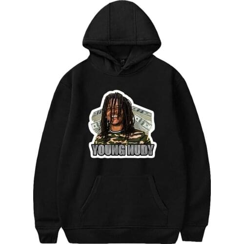 Young Nudy Hoodies Women Men Long Sleeve Hooded Sweatshirts Hot Sale Fashion Streetwear Clothes