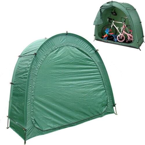 Bike Tent Bike Storage Shed 190T Bicycle Storage Shed With Window Design For Outdoors Camping Outdoor Bike Storage Shed Tent