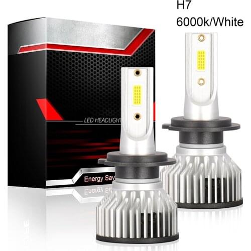 Bright Driving Lamp Tuning Supplies Car Headlight Bulbs LED Headlamp Universal Fit 40w 6000K 4000LM 2pcs RV HID Xenon Headlights