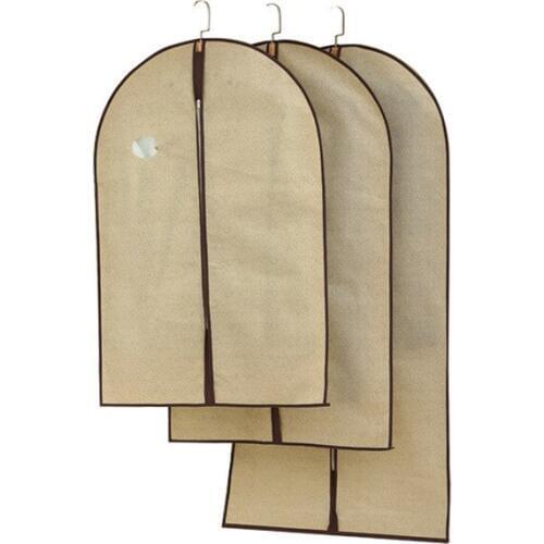 Cover Protector Wardrobe Storage Bag Case for Clothes Trench Coat Dress Garment Suit Coat Dust Cover Fur Coat Storage Bag FC60