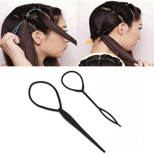 Multi-style Women Hair Twist Styling Clip Stick Bun Maker DIY Hair Braiding Tools Hair Accessories Braider DIY Hairstyle