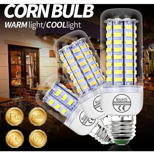 10PCS Led Lamp Corn Bulb E27 220V E14 Bombillas led Lamparas SMD5730 Verlichting 5W 7W 12W 15W 18W 20W Luz Led Lights for home