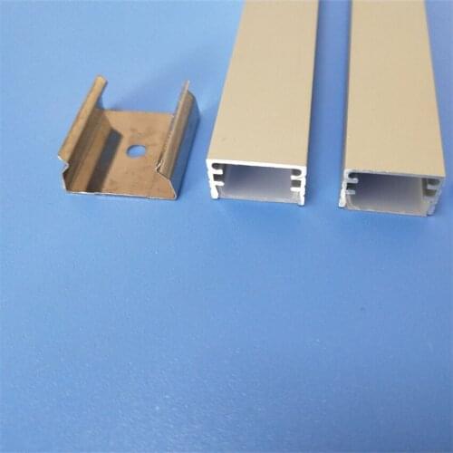 2.5m/pcs 75m/lot high quality aluminum profile with cover and accessories for led strip housing
