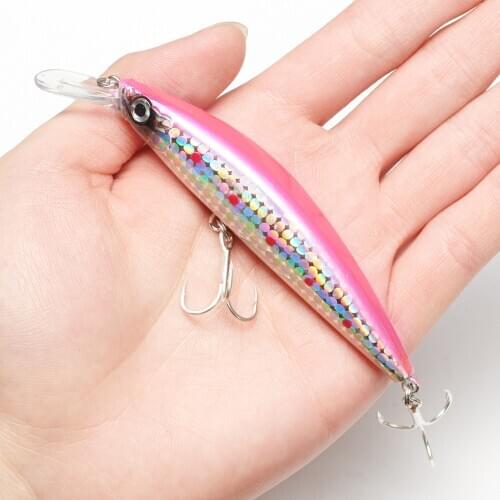27g Wobblers Fishing Lure Minnow Pesca Fishing Lures Japan Bait Floating Artificial Trout Carp Deep Diving Hard Bait Jerkbait